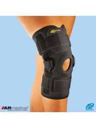 Neoprenowa orteza stawu kolanowego z regulacją kąta zgięcia – wciągana SP-A-825 - ARmedical