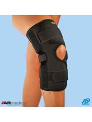 Neoprenowa orteza stawu kolanowego z regulacją kąta zgięcia – zapinana SP-A-826 - ARmedical