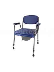 Krzesło toaletowe tapicerowane z miękkim wyłożeniem - ARmedical AR-103